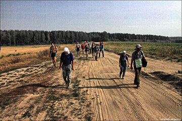 Пеший поход: пл. Заря - Полтево - Зюзино - Строкино - Аксеново - Марьино - пл. 43 км